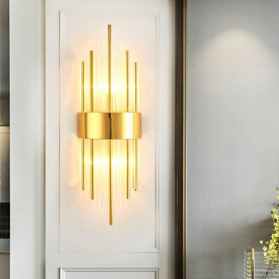 Creative Crystal Warm Decorative Sconces for Bedroom Bedside Corridor and Hallway