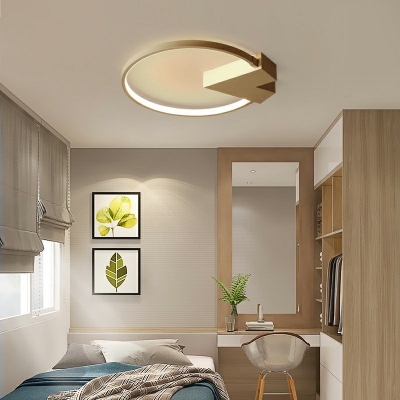 Modern Flush Mount Ceiling Light Ring Fixtures Ceiling Lamp for Bedroom Living Room
