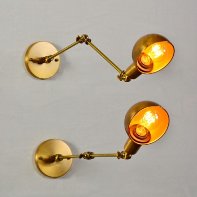 Creative Metal Long Arm Wall Sconce Light for Corridor Bedside and Hallway