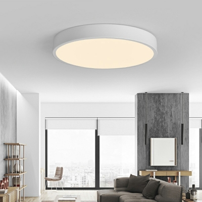 Modern Style LED Flushmount Light Nordic Style Macaron Metal Acrylic Celling Light for Bedroom
