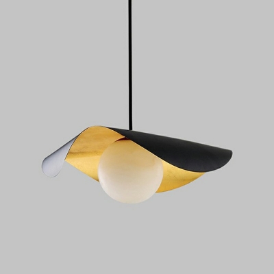 Modern Style LED Pendant Light Nordic Style Metal Glass Globe Hanging Light for Dinning Room