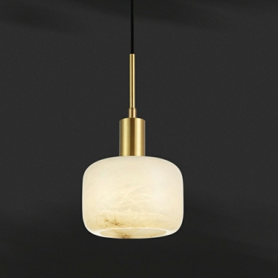 Modern Style LED Pendant Light Nordic Style Stone Hanging Light for Bedside Coffee Shop