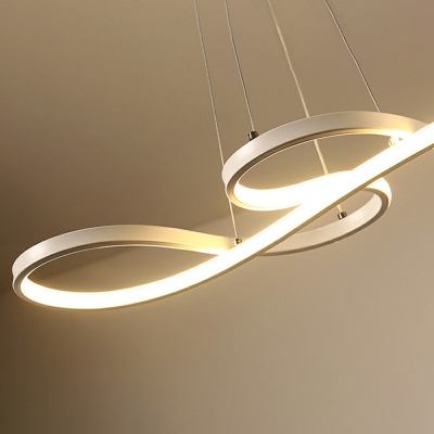  Modern LED Lights Minimalism Island Lighting Fixtures Basic Over Island Lighting for Dinning Room