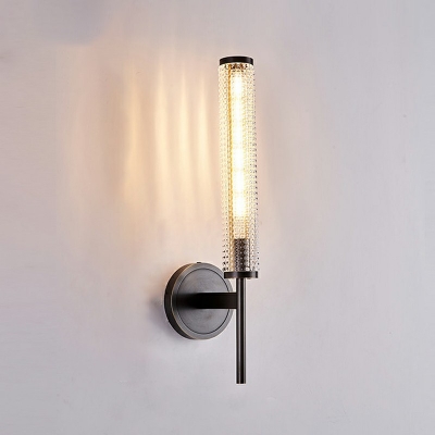 Creative Crystal Metal Warm Sconce Wall Light for Corridor Bedroom Bedside and Hallway