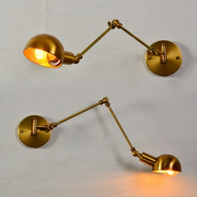 Creative Metal Long Arm Wall Sconce Light for Corridor Bedside and Hallway