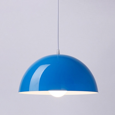 Nordic Style Pendants Lighting Fixtures Dome 1 Light Modern Hanging Ceiling Light for Dinning Room