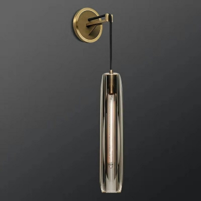 Creative Warm Crystal Decorative Wall Lamp for Hotel Corridor and Bedside