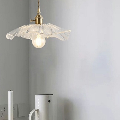Ultra-Modern Hanging Lamp Kit Glass Hanging Pendant Lights for Bedroom Dining Room