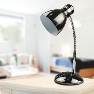 1-Light Night Table Lamps Minimalism Style Bell Shape Metal Table Light