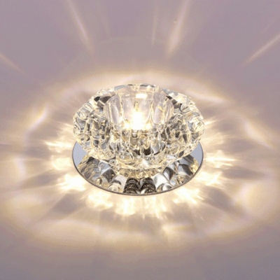 Creative Concealed Crystal Decorative Ceiling Light for Corridor Bedside and Hallway