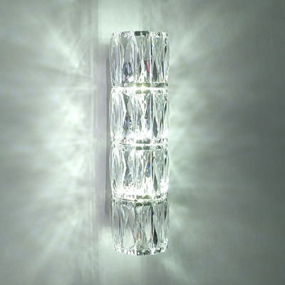 Creative Crystal Wall Sconce Warm Decorative Light for Hallway and Bedside