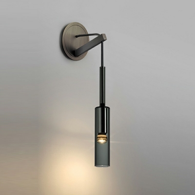 Creative Glass Metal Warm Wall Lamp for Corridor Hallway and Bedroom Bedside