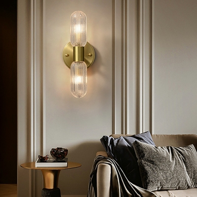Creative Glass Warm Decorative Sconces for Hallway Corridor and Bedroom Bedside