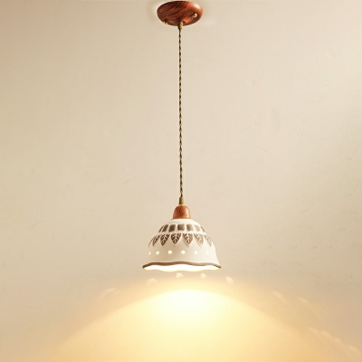 Modern Style LED Pendant Light Nordic Style Ceramic Hanging Light for Dinning Room Coffee Shop