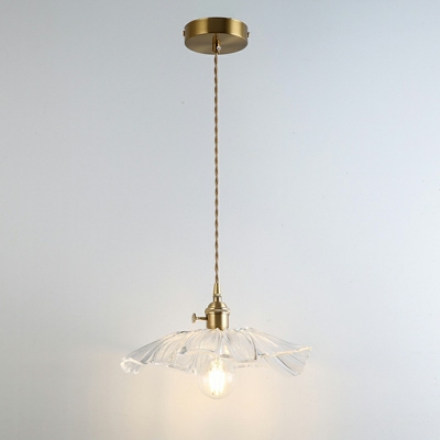 Ultra-Modern Hanging Lamp Kit Glass Hanging Pendant Lights for Bedroom Dining Room