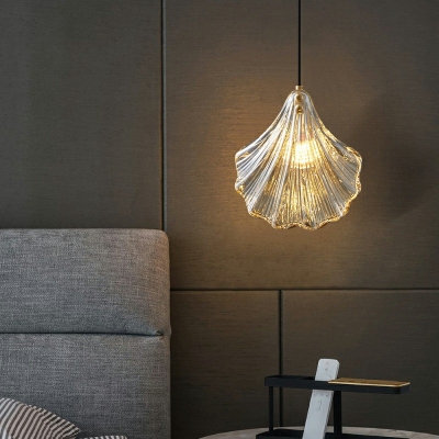 Contemporary Hanging Pendant Lights Glass Hanging Lamp Kit for Bedroom Dining Room