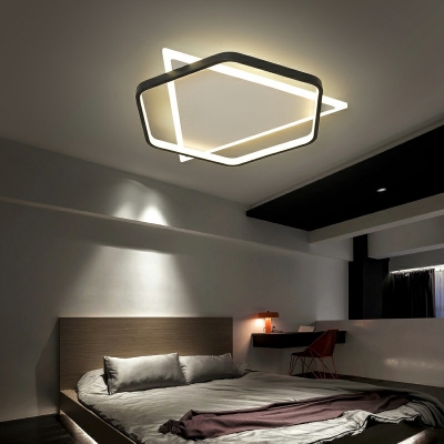 Minimalism Ceiling Light Fixture Flush Mount Ceiling Light Fixture for Bedroom Living Room