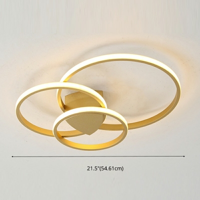 Modern Style Ceiling Fixture 3 Light Ceiling Lamp for Dining Room Bedroom
