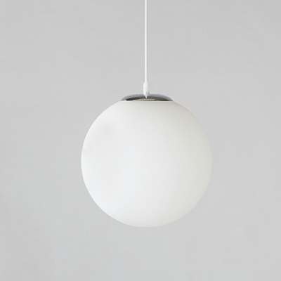 Modern Style LED Pendant Light Nordic Style Minimalism Glass Hanging Light for Dinning Room Study Shopwindow