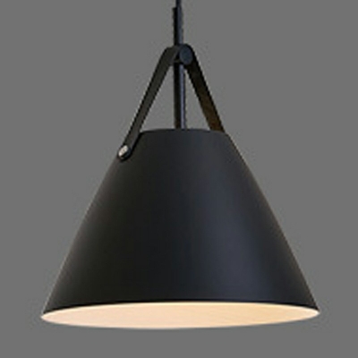 Conical Nordic Style Hanging Ceiling Light Contemporary Pendant Lighting for Living Room