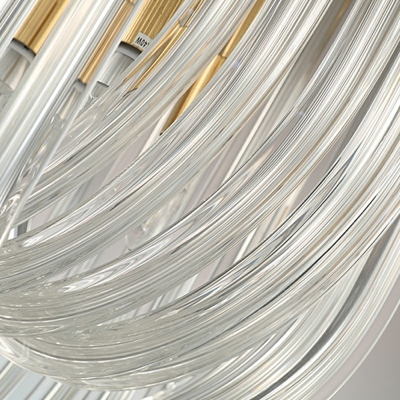 Modern Style LED Pendant Light Nordic Style Minimalism Glass Hanging Light for Kitchen