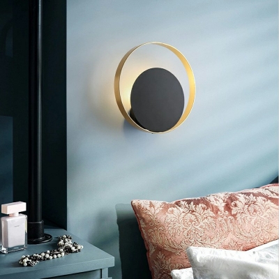 Creative Metal Decorative Wall Sconce Light for Corridor Bedside and Hallway