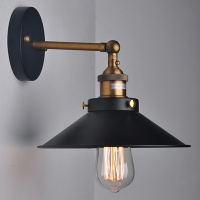 Industrial Style LED Wall Sconce Light Postmodern Style Metal Wall Light for Courtyard