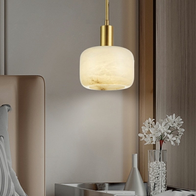 Modern Style LED Pendant Light Nordic Style Stone Hanging Light for Bedside Coffee Shop