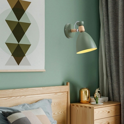 Modern Warm Macaron Decorative Wall Sconce for Corridor Hallway and Bedside