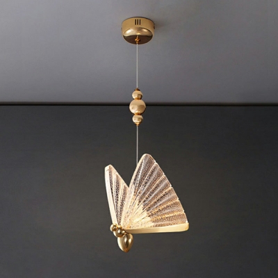 Modern Pendant Butterfly Shape Suspension Pendant Light for Living Room Bedroom