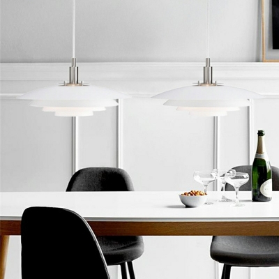 Modern Style LED Pendant Light Nordic Style Metal Hanging Light for Dinning Room Kitchen