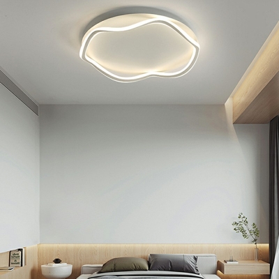 Modern Style LED Flushmount Light Minimalism Style Metal Acrylic Celling Light for Living Room Bedroom
