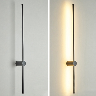 Modern Style LED Wall Sconce Nordic Style Minimalism Metal Acrylic Linear Wall Light for Stairs