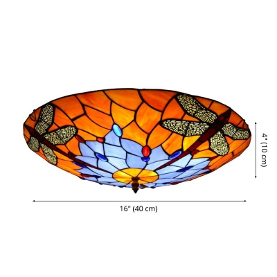 Tiffany Creative Decorative Ceiling Lamp for Corridor Bedside and Hallway