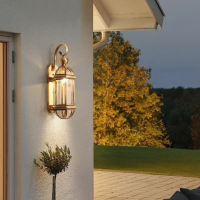 Traditionaln Wall Lighting Fixtures Outdoor Vintage Brass Wall Mounted Light Fixture