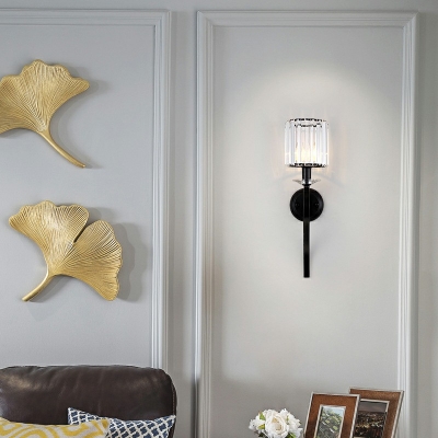 Creative Crystal Metal Warm Wall Light for Corridor Hallway and Bedroom Bedside