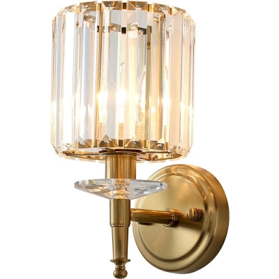 Creative Crystal Wall Sconce Warm Decorative Light for Hotel Corridor and Bedside