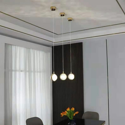 Modern Crystal Ball Decorative Pendant Light for Bedroom Restaurant and Corridor