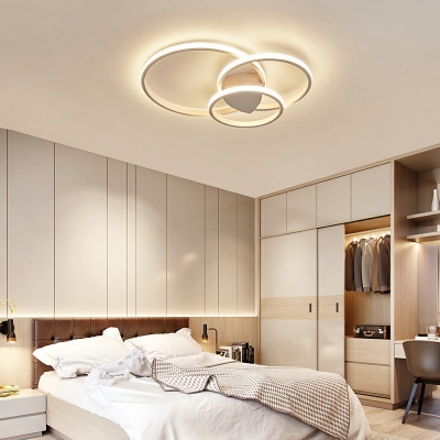 Modern Style Ceiling Fixture 3 Light Ceiling Lamp for Dining Room Bedroom