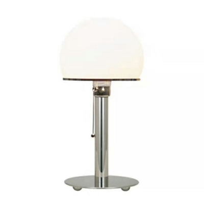 Modernism Nights and Lamp White Glass Table Light for Living Room Bedroom