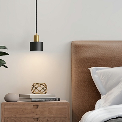Nordic Style LED Pendant Light Modern Style Metal Hanging Light for Bedside