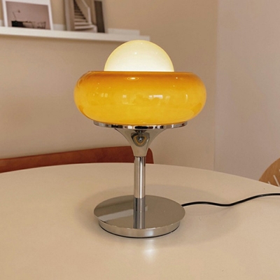 Ultra-Modern Table Light Glass Material Night Table Lamps for Bedroom