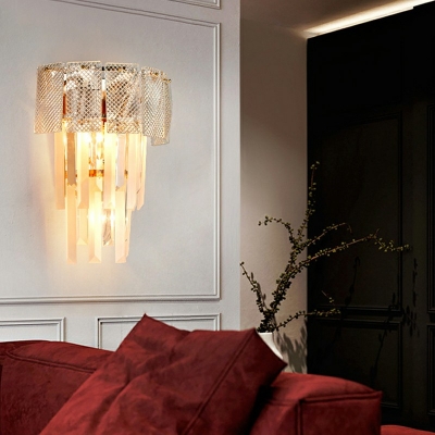 Creative Crystal Warm Decorative Wall Sconce for Hotel and Restaurant