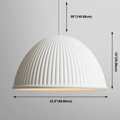 Dome 1 Light Modern Macaron Hanging Light Fixtures Nordic-Style Dinning Room Ceiling Lamp