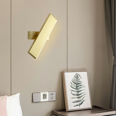 Modern Warm Rotatable Wall Sconce Light for Corridor Bedside and Hallway