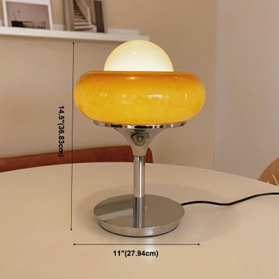 Ultra-Modern Table Light Glass Material Night Table Lamps for Bedroom