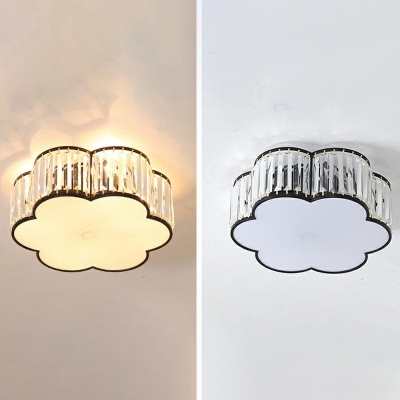 Creative Crystal Ceiling Light Colonial Style Light for Bedroom and Hallway