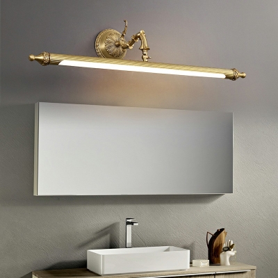 Postmodern Led Vanity Light Strip Linear Shape Wall Mounted Vanity Lights for Bathroom
