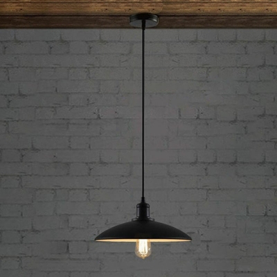 Industrial-Style Tapered Cape Commercial Pendant Lighting Metal Pendant Light