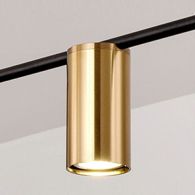 5 Lights Contemporary Geometric Lighting Chandelier Metal Cylinders ​Spotlight